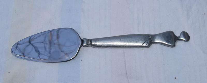 Carrol Boyes Pewter Cake Lifter  Female Form