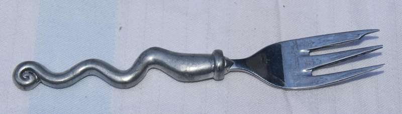 Carrol Boyes Cake Fork with Sculpted Handle
