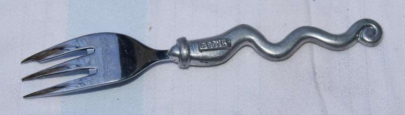Carrol Boyes Cake Fork with Sculpted Handle
