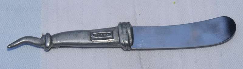 Carrol Boyes Stainless Steel Butter Knife  Sculptural Design
