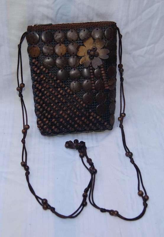 Eco-Friendly Artisanal Coconut Shell Handbag