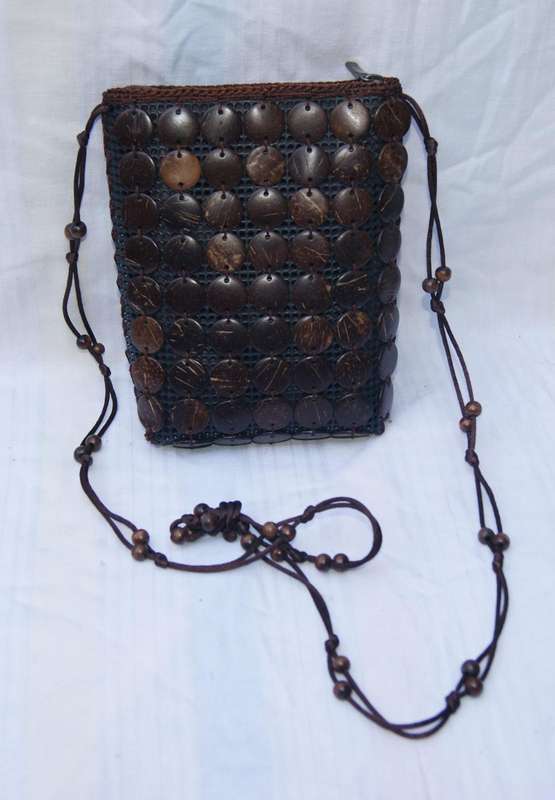 Eco-Friendly Artisanal Coconut Shell Handbag