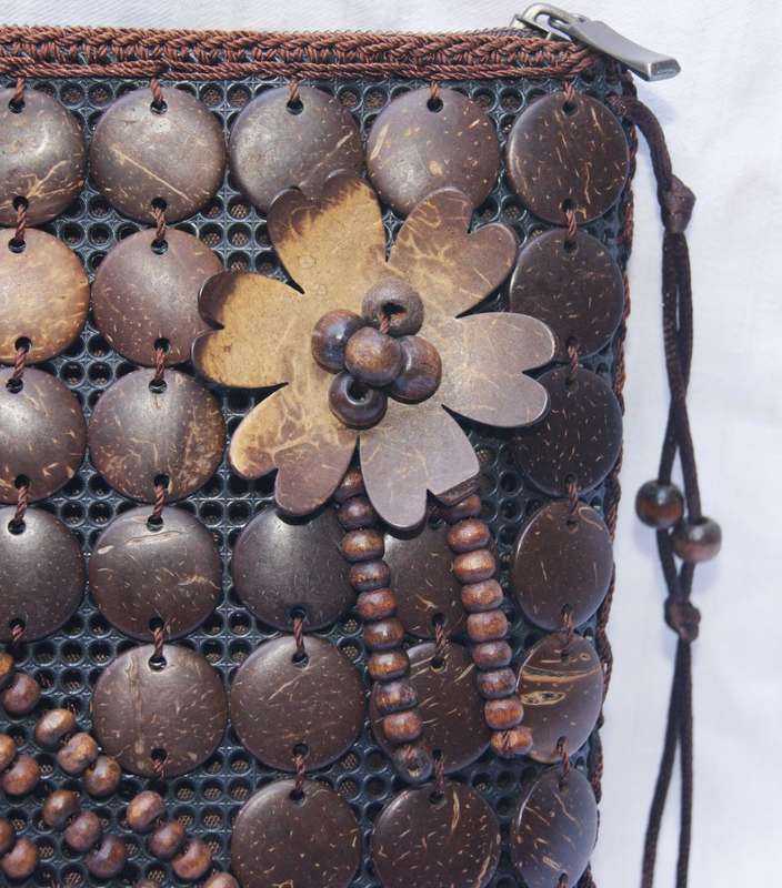 Eco-Friendly Artisanal Coconut Shell Handbag