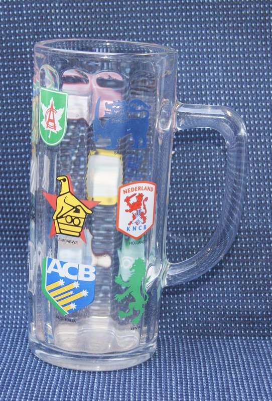 2003 Cricket World Cup Collector Beer Mug  Official ICC Memorabilia