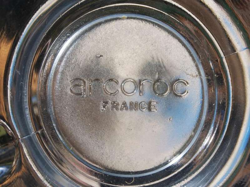 Arcoroc Clear Glass Cup & Saucer Set  Set of 3