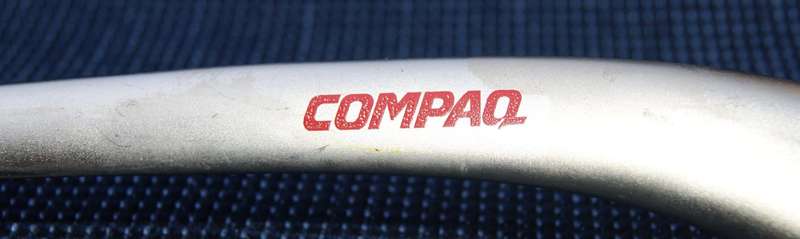 Vintage Compaq Branded Metal Letter Opener