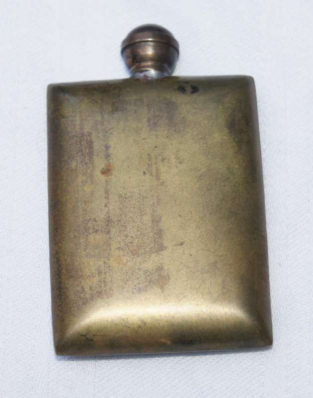 Vintage Brass Perfume Bottle