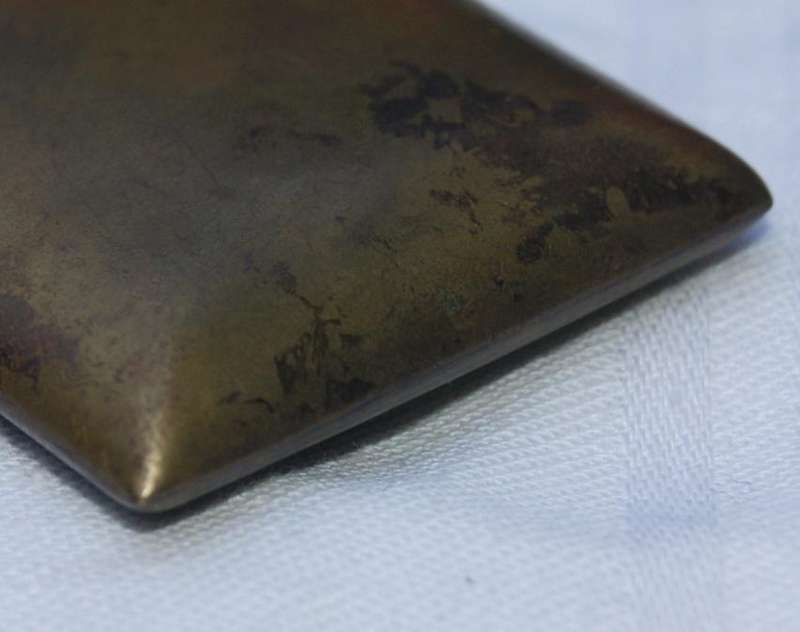 Vintage Brass Perfume Bottle