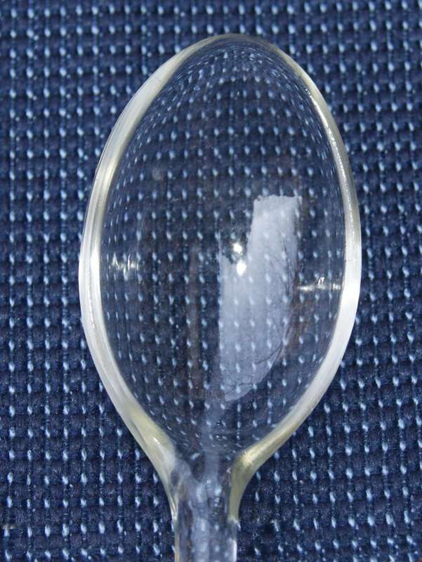 Vintage Pressed Glass Salad Server Set