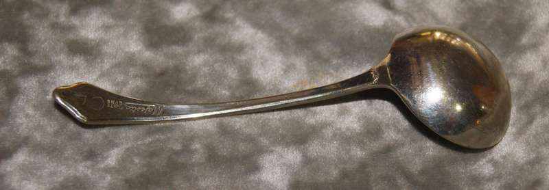 Majestic Plate EPNS Sauce Spoon
