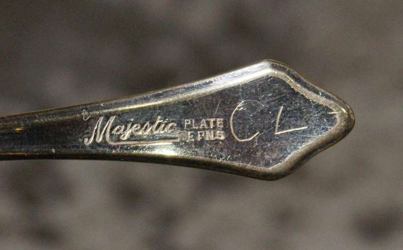 Majestic Plate EPNS Sauce Spoon