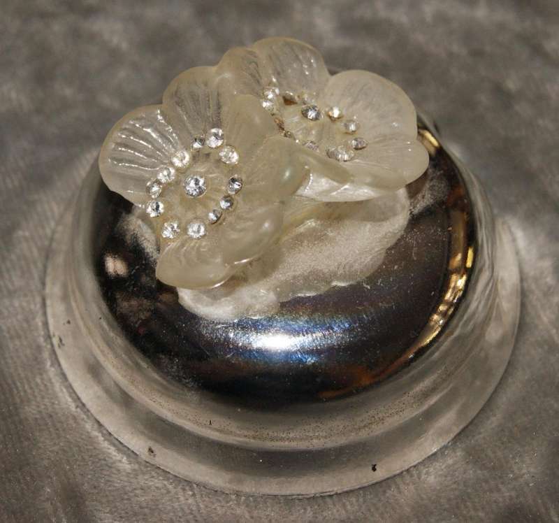 Vintage Glass Honey Jar
