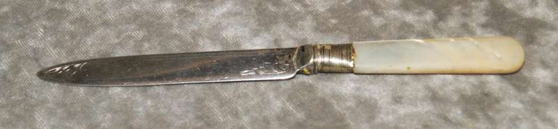 Vintage Mother of Pearl Handled Fruit Knife