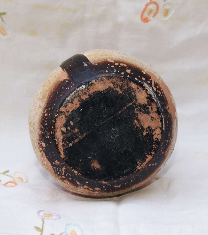Vintage Chalkware Christmas Vase