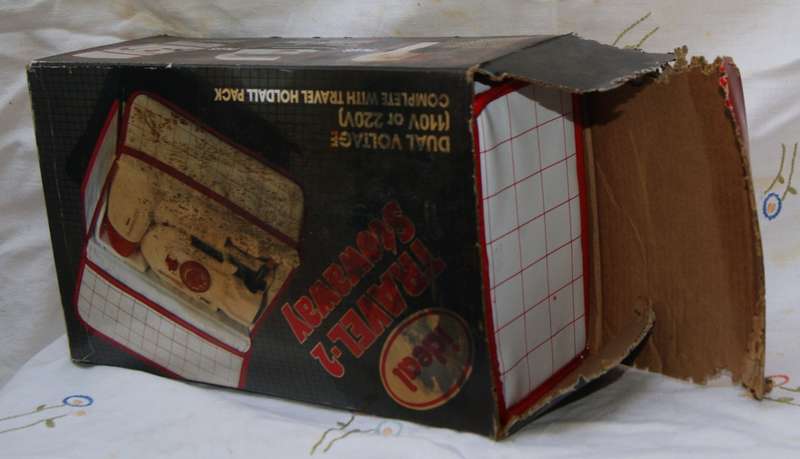 Stowaway Travel Hairdryer and Iron in Original Box (no iron handle)