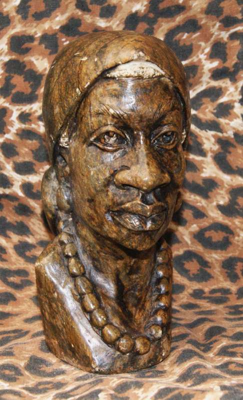 Carved Soapstone Female