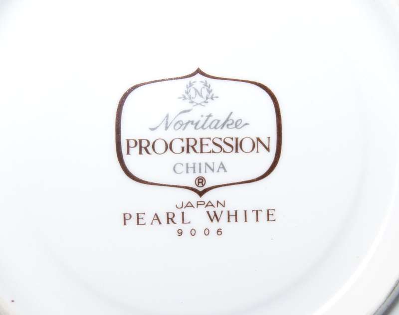 Noritake "Pearl White" Duo (1 of 4, bid per duo)