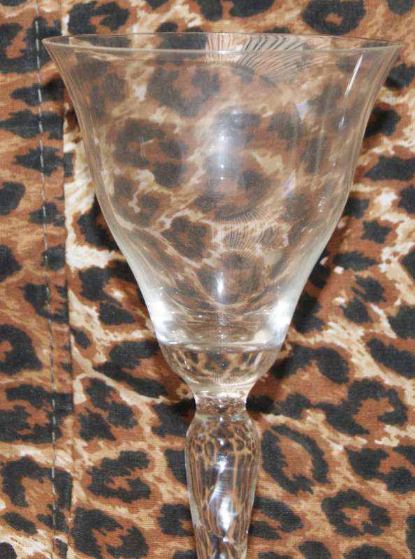 Wine Glass (2 available, bid per glass)
