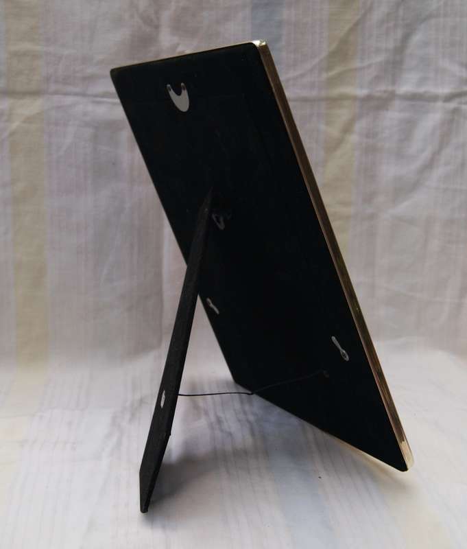 Silver Plated Brass Photo Frame