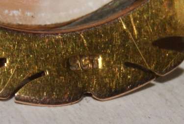 9ct Gold Cameo Brooch Gold Weight 8.4g @@ CCRRAAZZYY R1 START