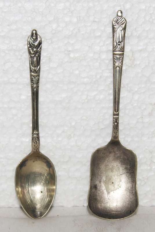 2x EPNS Apostle Spoons @@ CCRRAAZZYY R1 START