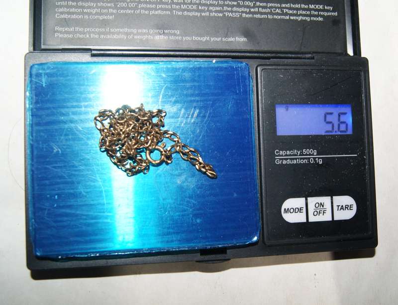 9ct Gold Necklace (5.6g) @@ CCRRAAZZYY R1 START