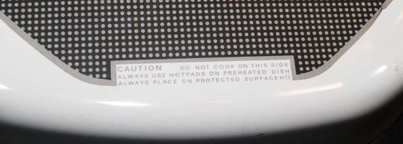Corningware MW-A-10B Microwave and Browning Skillet with Lid