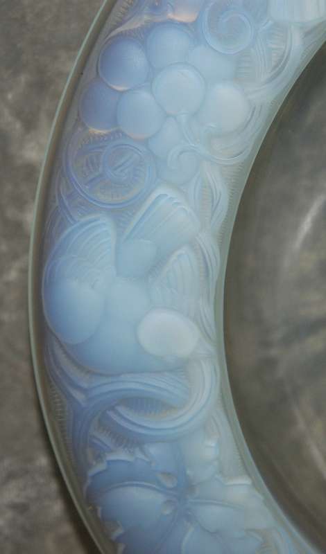 Gorgeous P D Avesn Opalescent Glass Dish