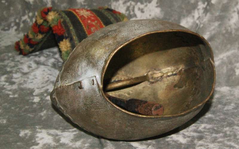 Incredible Antique Extra Large Swiss Cowbell