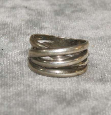 925 Sterling Silver Ring (5.6g) @@ CCRRAAZZYY R1 START