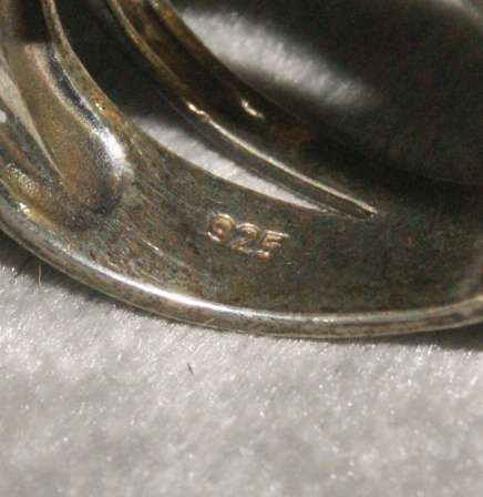 925 Sterling Silver Ring (5.6g) @@ CCRRAAZZYY R1 START