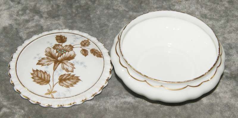 Coalport bone china trinket box