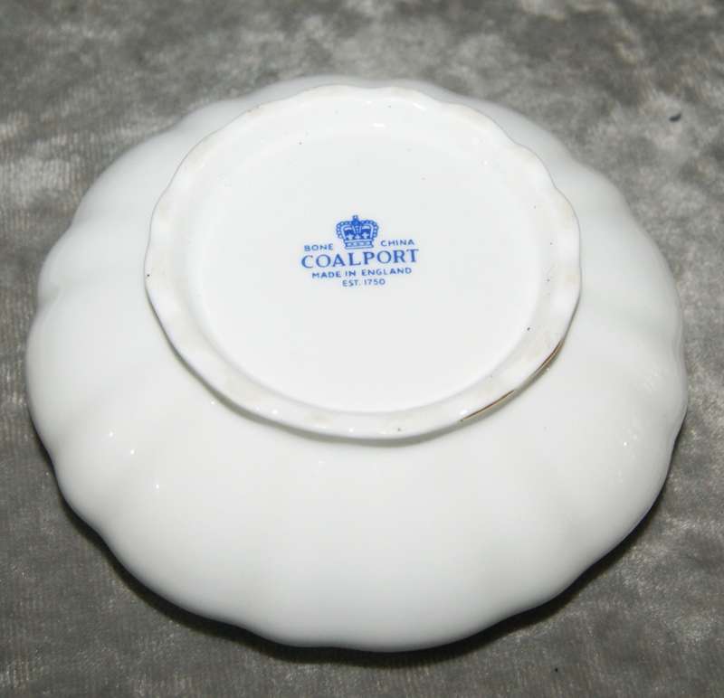 Coalport bone china trinket box