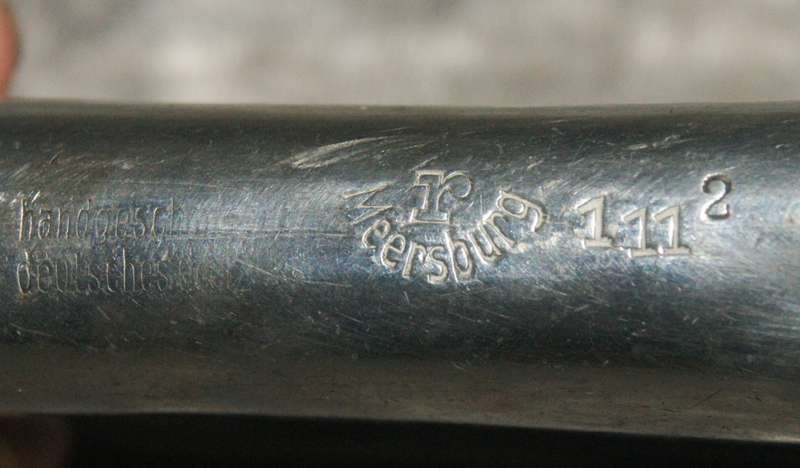 Meersburg hand made pewter serviette holder