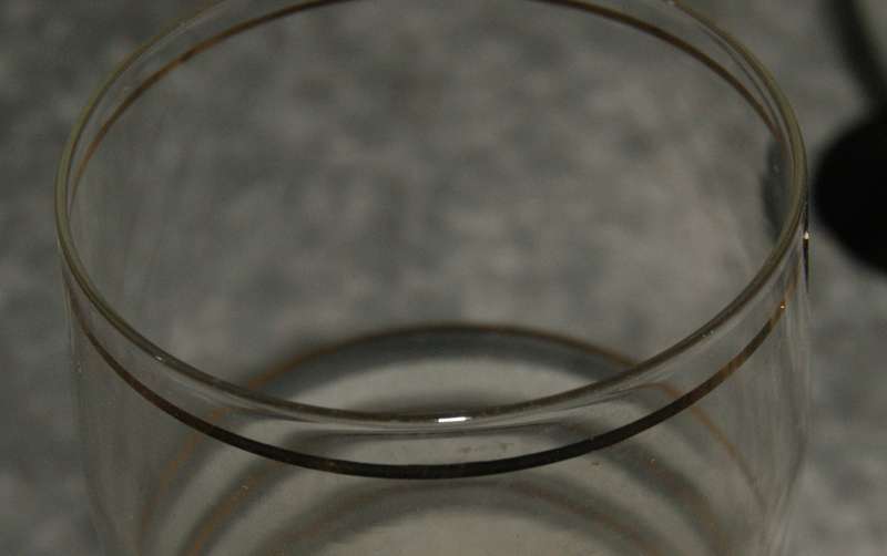 Stunning set of 6 Art Deco Venetian glasses