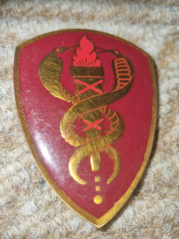 1x LOT of SADF metal shoulder flashes