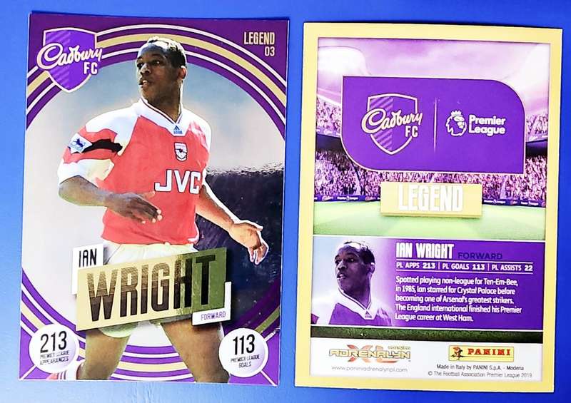 Panini Adrenalyn Premier League 2019/2020 Legend Card #03 Ian Wright
