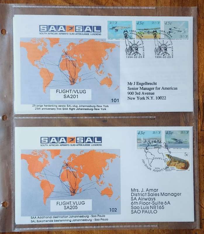 SAA FDC NO#101 AND #102
