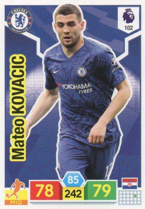 Panini Adrenalyn Premier League 2019/2020 #102 Mateo Kovacic