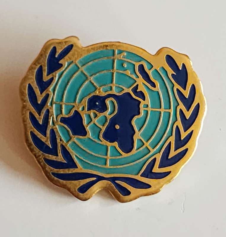 United Nations Metal Pin