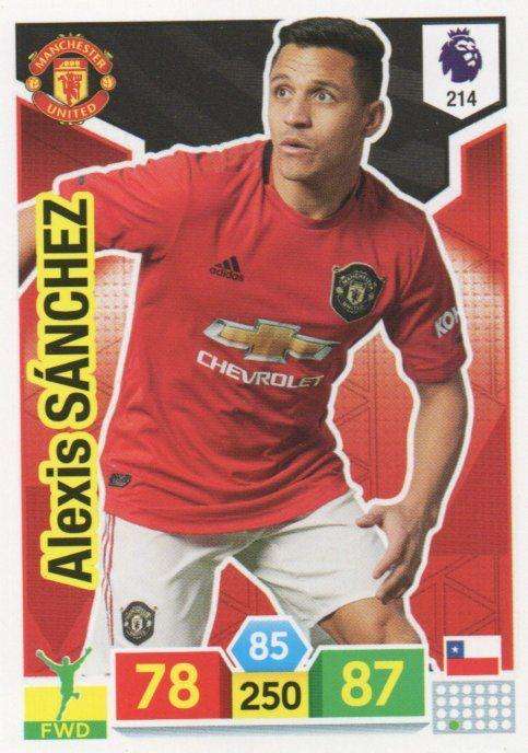 Panini Adrenalyn Premier League 2019/2020 #214 Alexis Sanchez