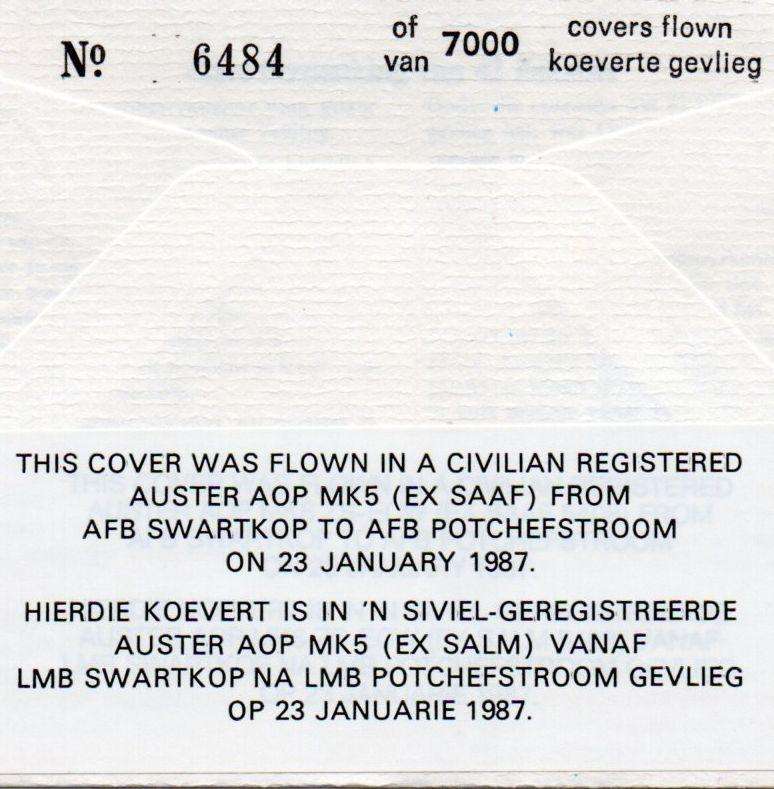 SAAF FDC #28