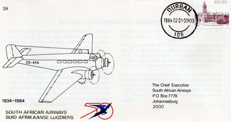 SAA FDC NO#39