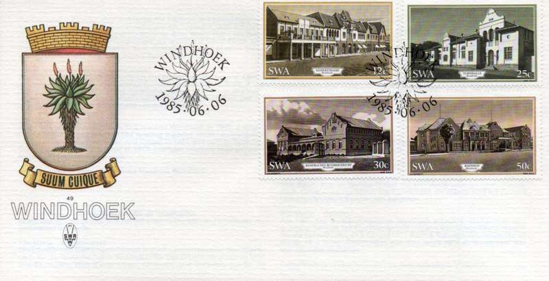 SWA FDC #49 WINDHOEK