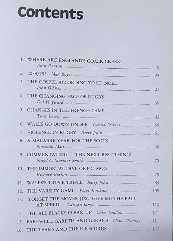 Barry John's World of Rugby: WH ALLEN & CHRISTOPHER DAVIES - Hard Cover