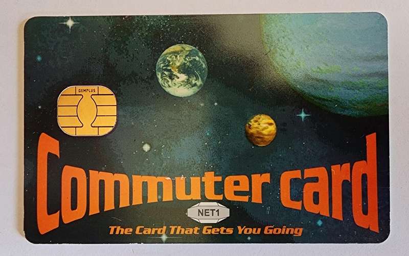 Commuter Card Gemplus chip, Mint condition Rare