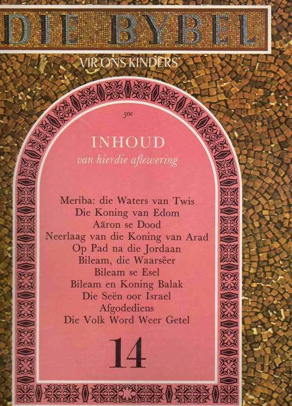 Die Bybel vir ons kinders Nr14