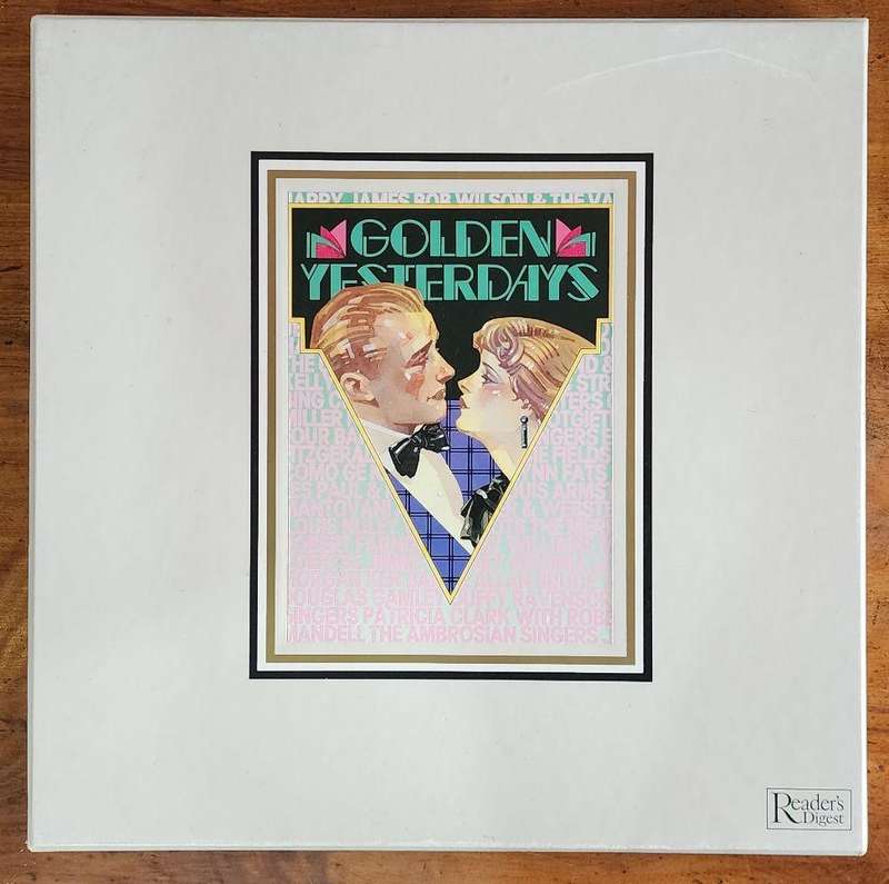 Golden Yesterdays LP Box Set 8 Records Very Good Condition VG+