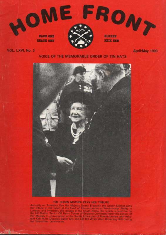 Home Front Magazine MOTH April/May 1993