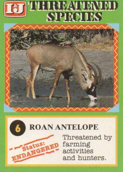 I&J Threatened Species Collectors Card